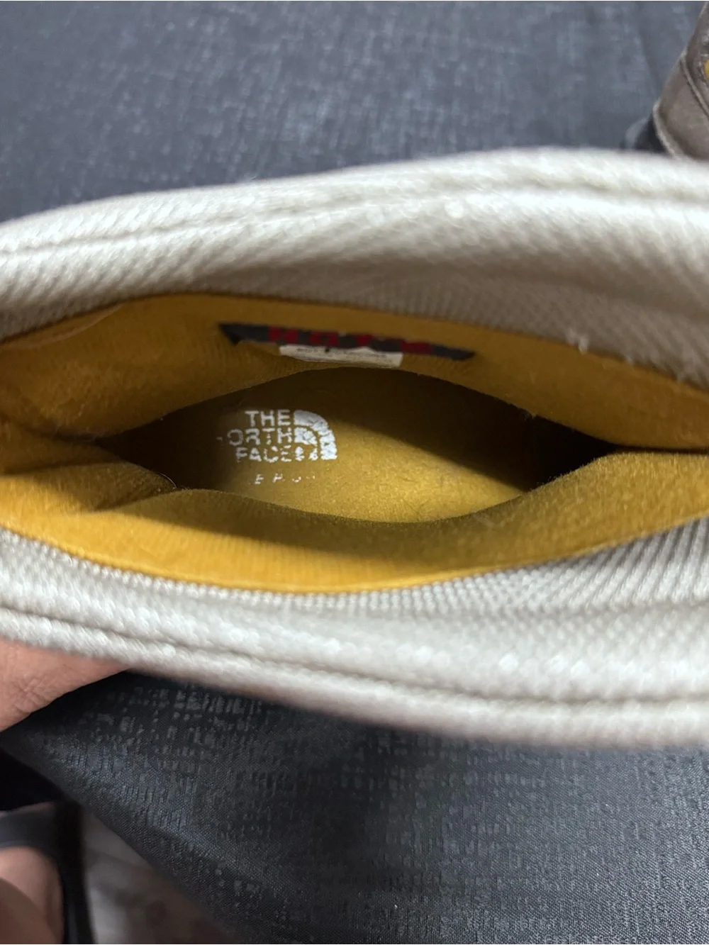 The North Face Kids Waterproof Snow Boots in Black and Tan
